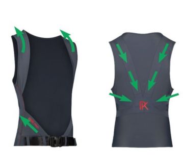 GILET FEMME MAINTIEN POSTURE DOS LYNE PRO - PERCKO