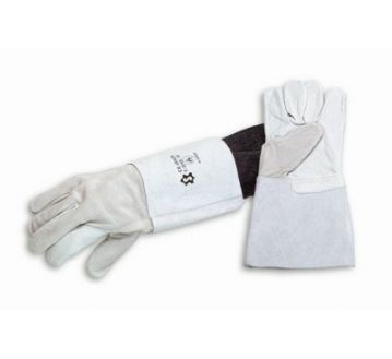 Gants protection thermique FLEUR et CROUTE SOUDEUR Manchette 15cm